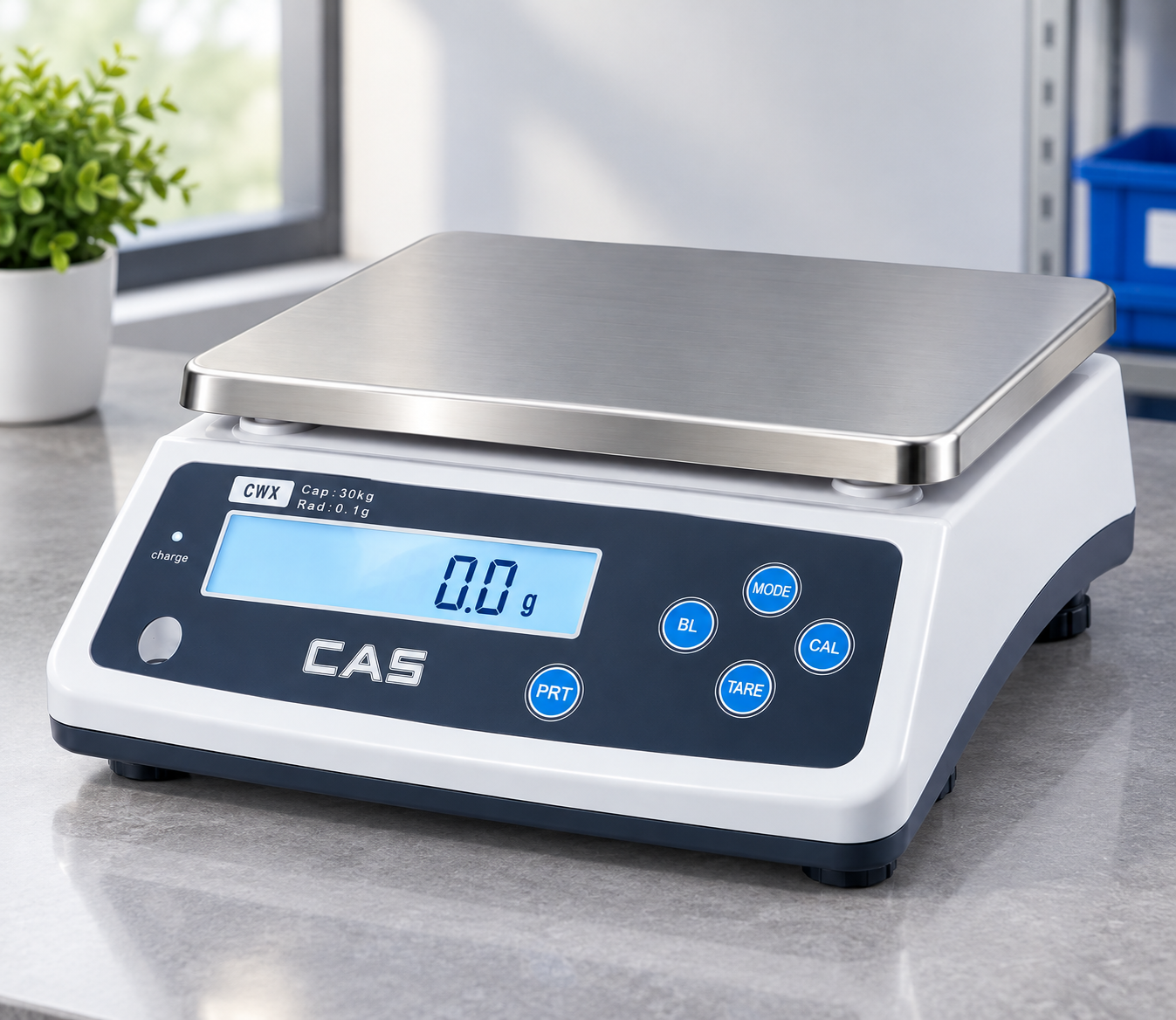CAS CWX Digital Electronic Balance (Optional Dual Display)
